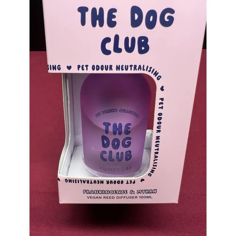 Purity Lab The Dog Club Pet Odor Neutralizer Non‎ Toxic Reed Diffuser New In Box